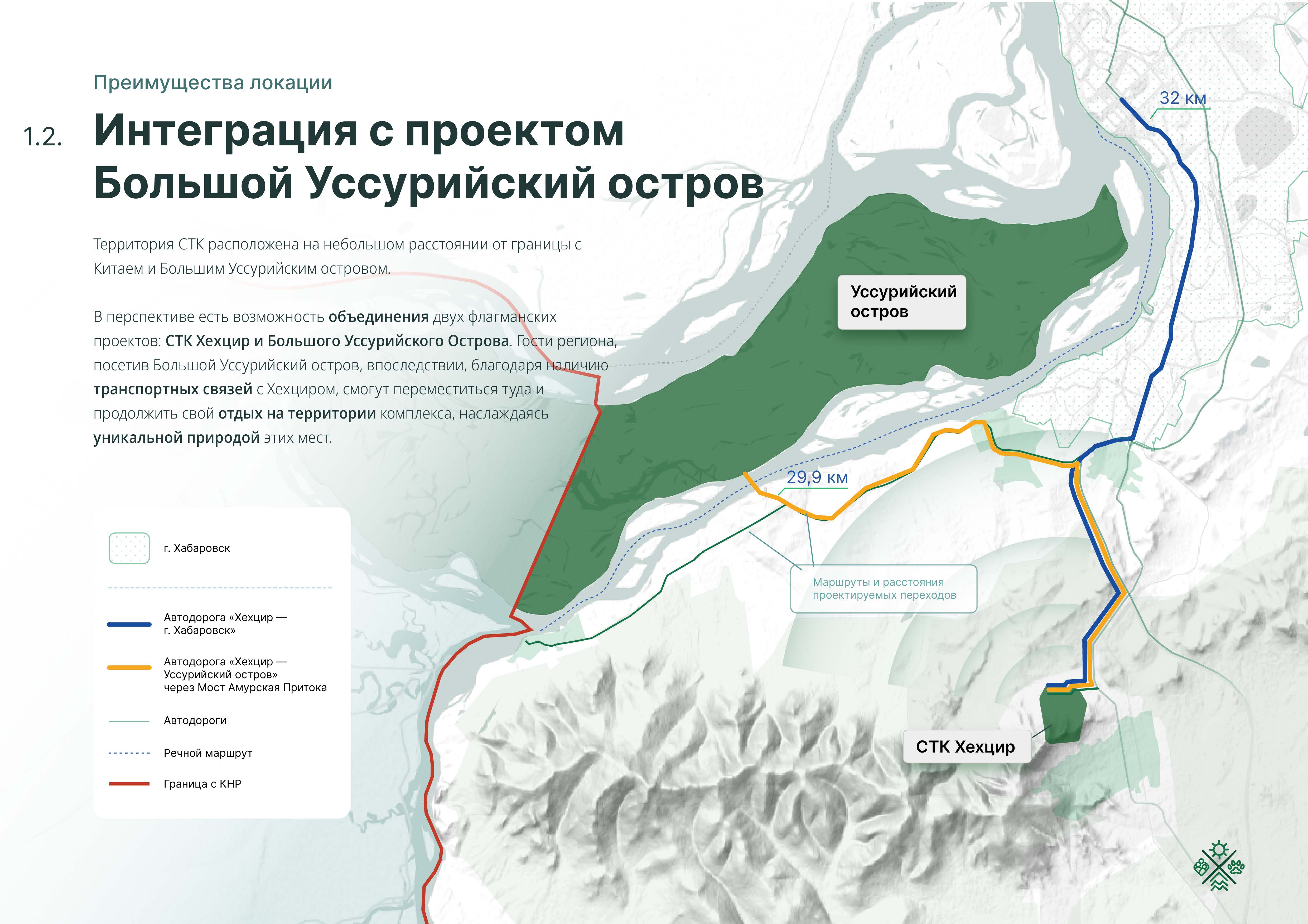 Большой уссурийский остров хабаровск карта