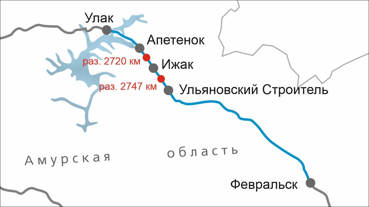 На БАМе открыли два новых разъезда для поездов