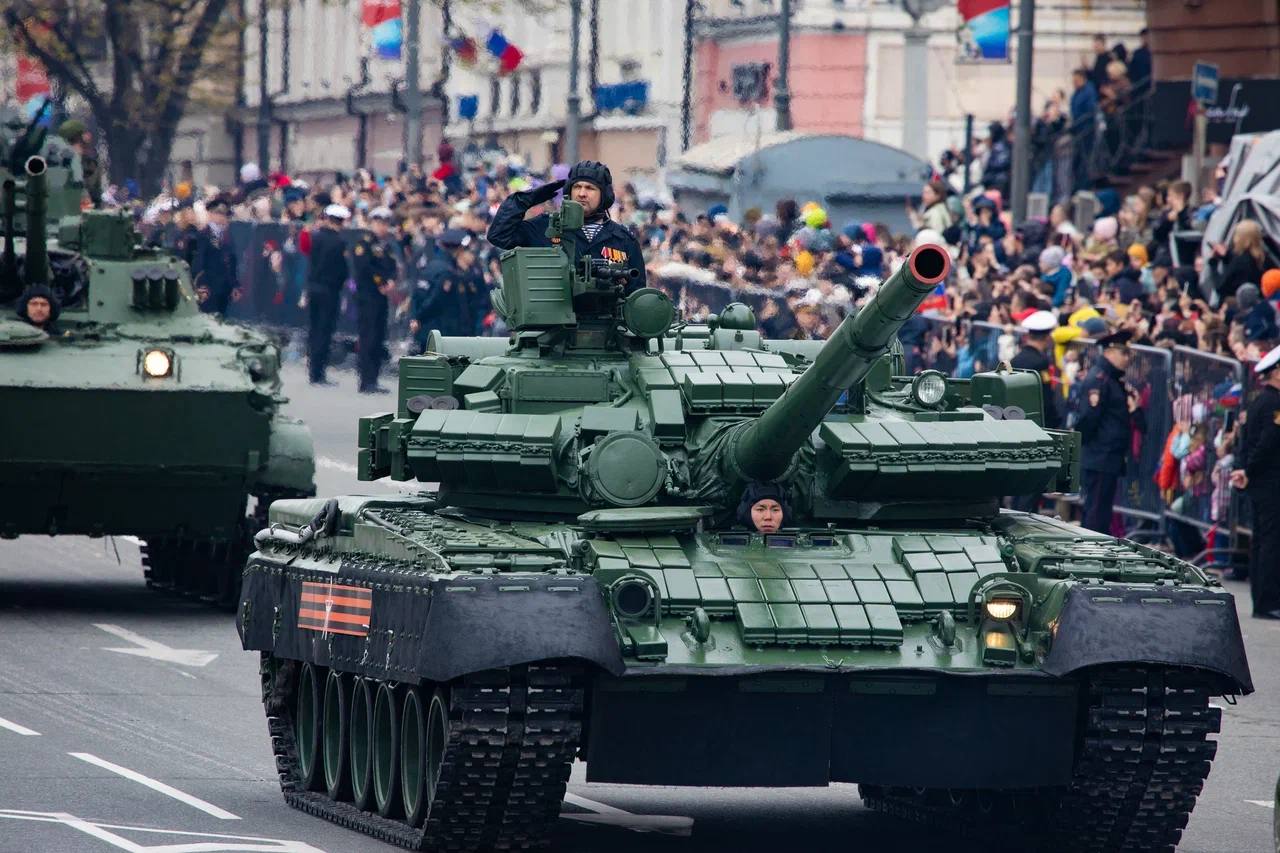 На Дальнем Востоке прошли парады Победы