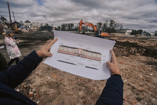 Three schools will be built on the national project in the Amur region