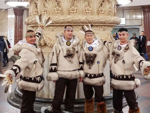 Songs of Chukchi and Eskimos sounded in the Moscow metro