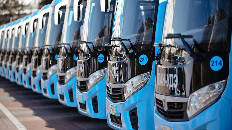 138 новых автобусов выйдут на линии в Улан-Удэ