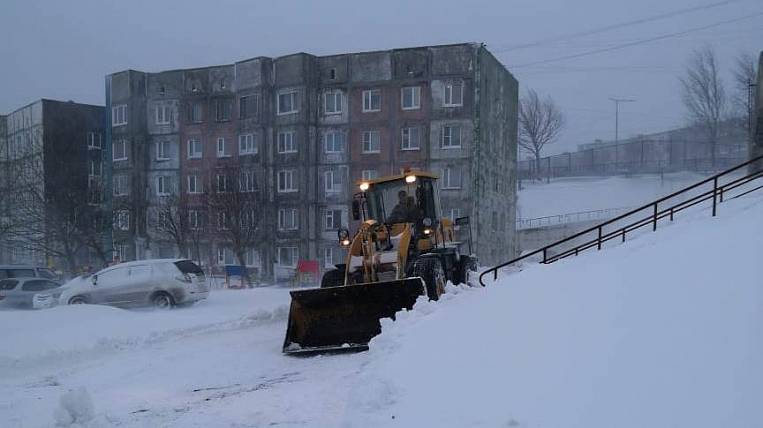 Classes in schools of Petropavlovsk-Kamchatsky were canceled due to cyclone