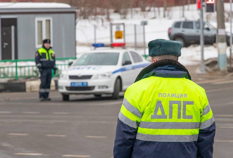 Гаишник получил ожоги 40 тела